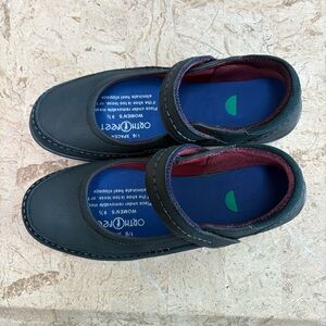 Orthofeet Mary Jane Athens 863 Leather Orthopedic Size 9.5 B Medium